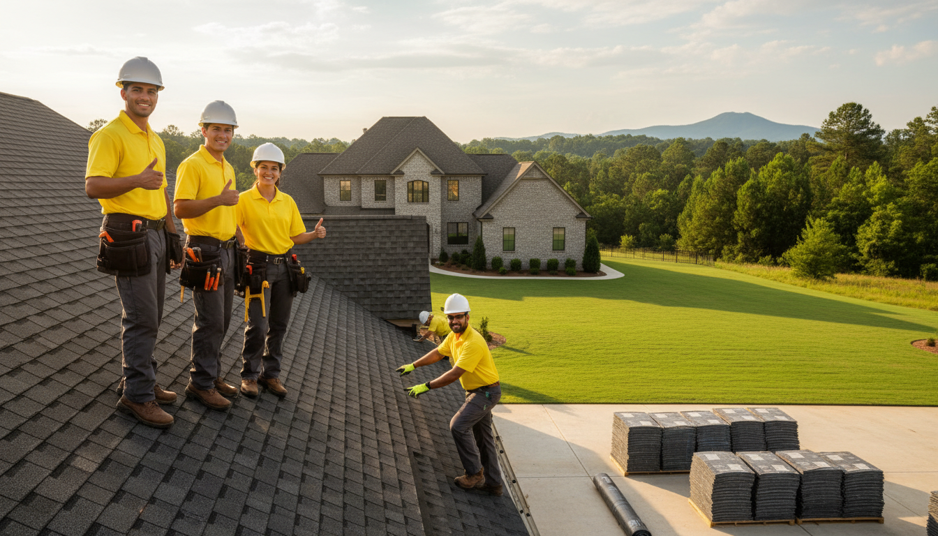 Licensed Roofing Serving in Atlanta Since [year]